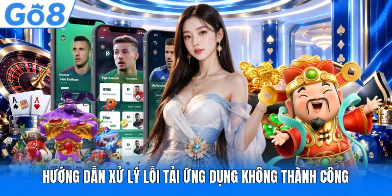 Hướng dẫn xử lý lỗi tải ứng dụng không thành công